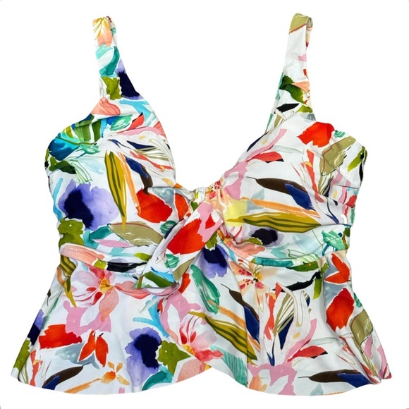 RAISIN CURVE • Topanga In The Sol Bra Bikini Top Swimwear - Picture 1 of 5